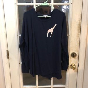 Giraffe Tee crown & ivy